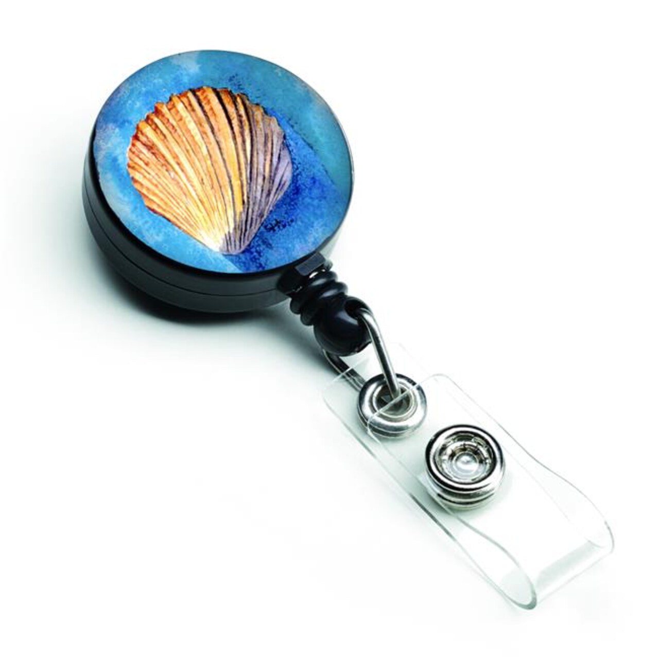 Carolines Treasures 8009BR Shells Retractable Badge Reel